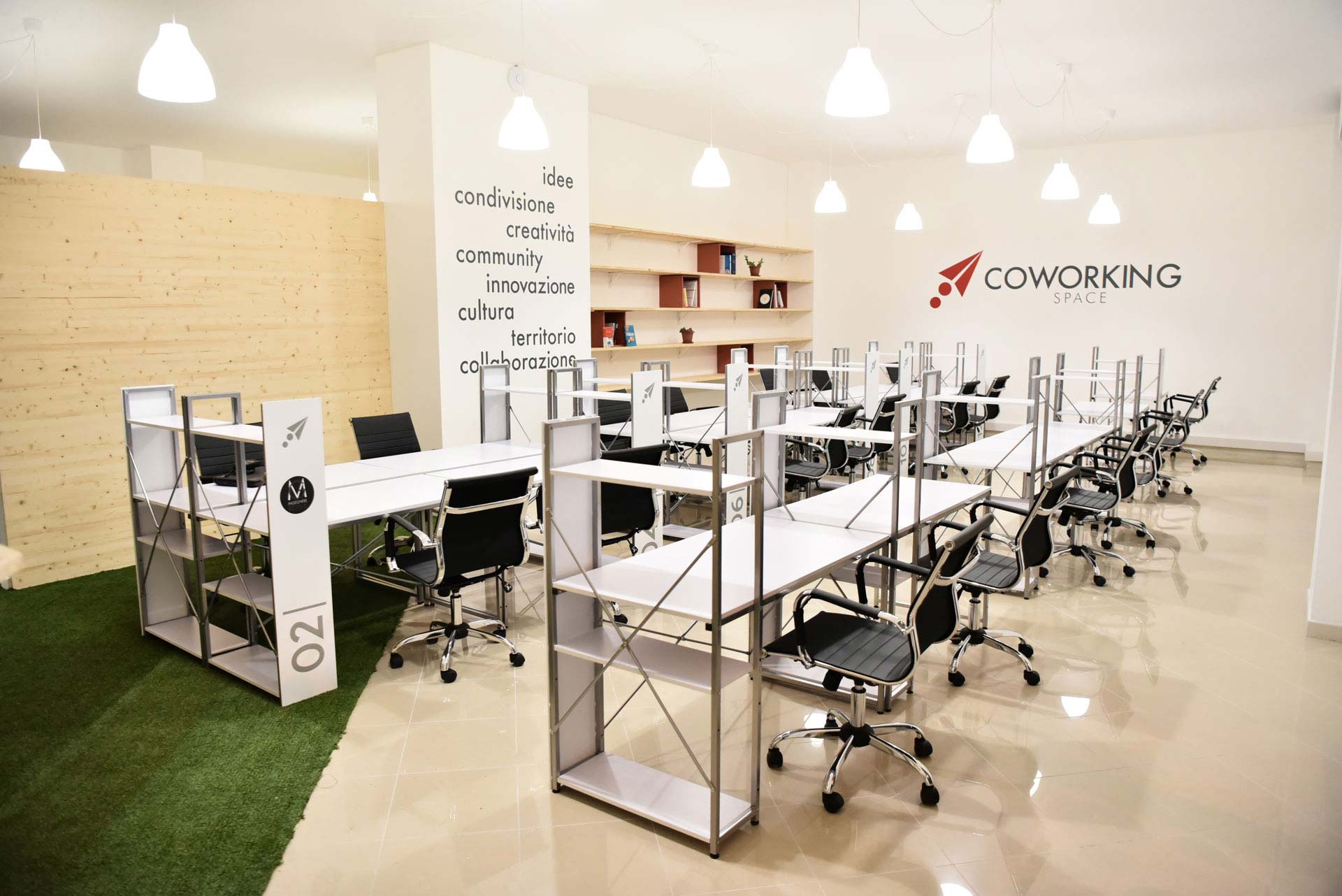 Area Open Space Coworking Smart Lab